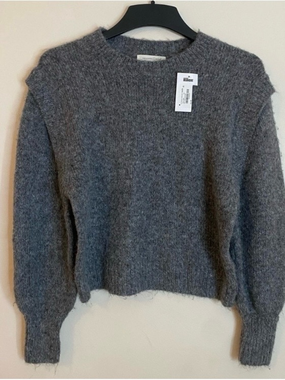 Treasure & Bond Cozy Crewneck Women's Sweater - Gray